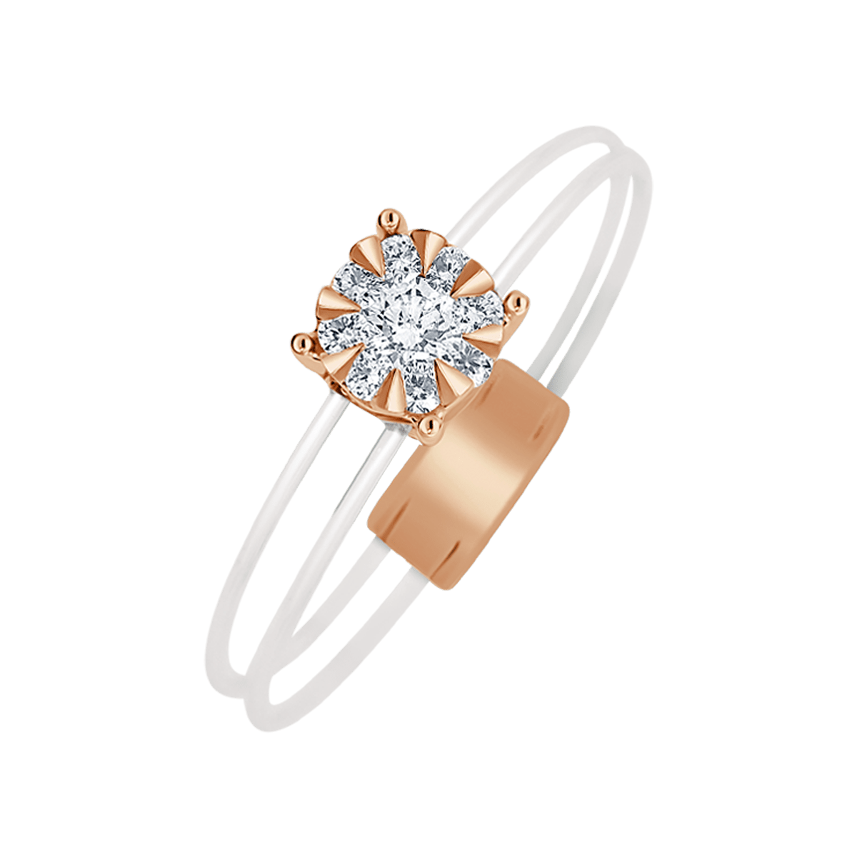 18 K Rose Gold