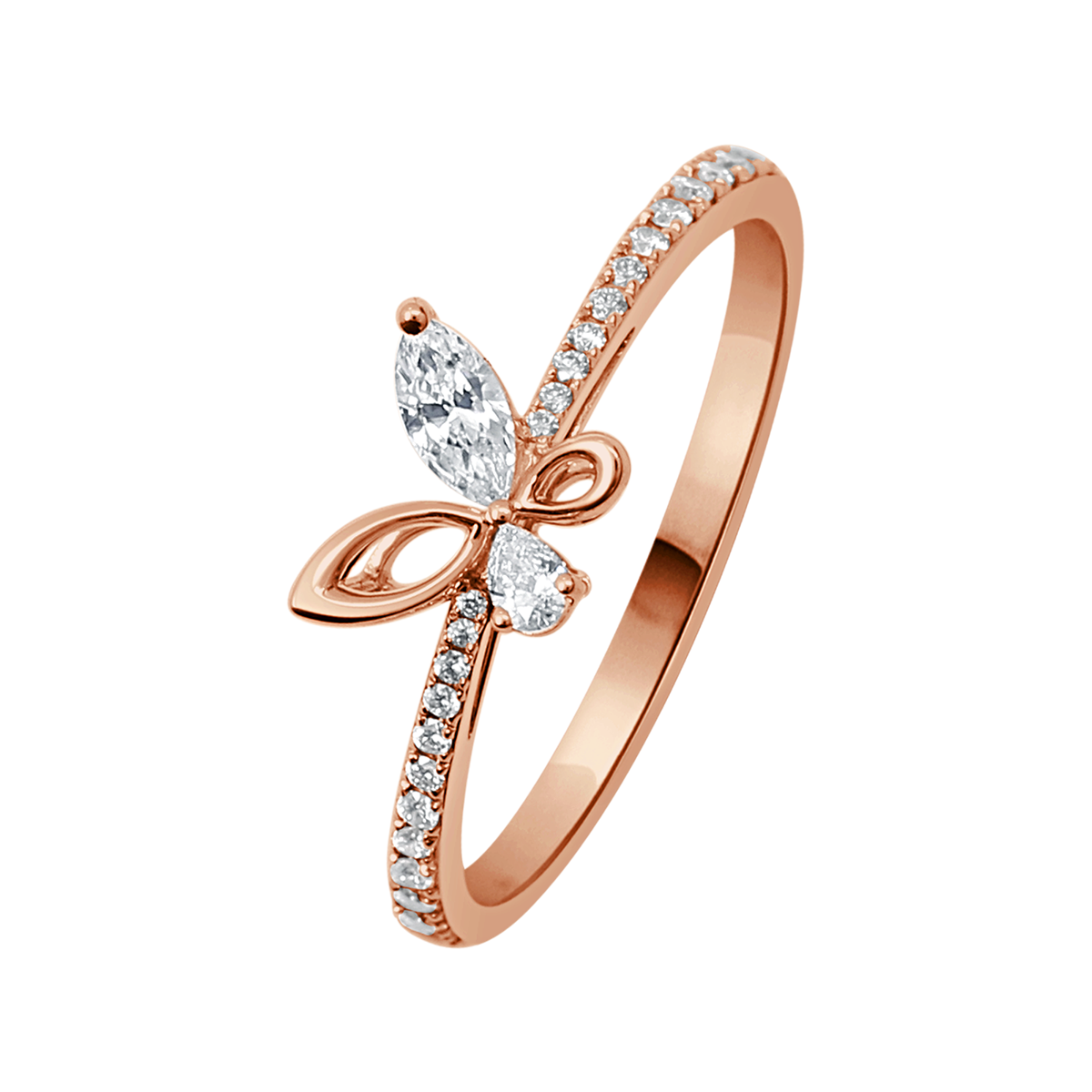 18 K Rose Gold