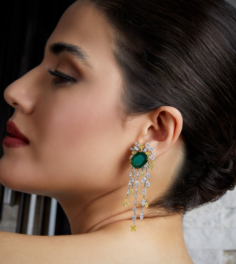 Emerald Earrings