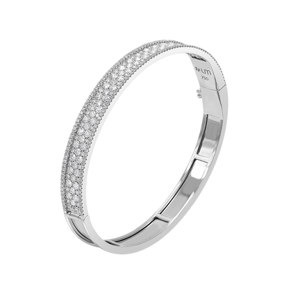 18 K White Gold