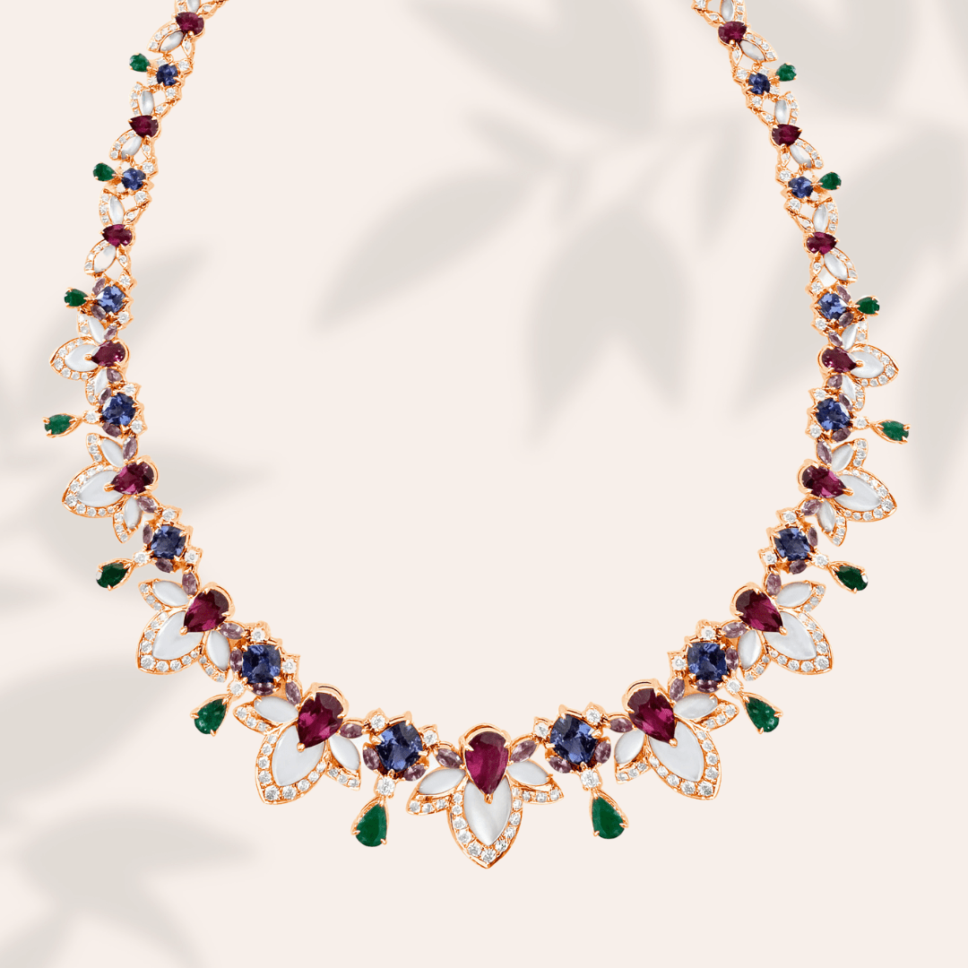 Imperia Pink Tourmaline Necklace 