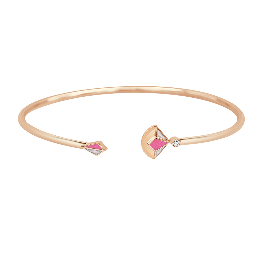 18K Rose Gold Carnation Pink