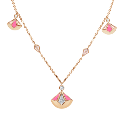 18K Rose Gold Carnation Pink